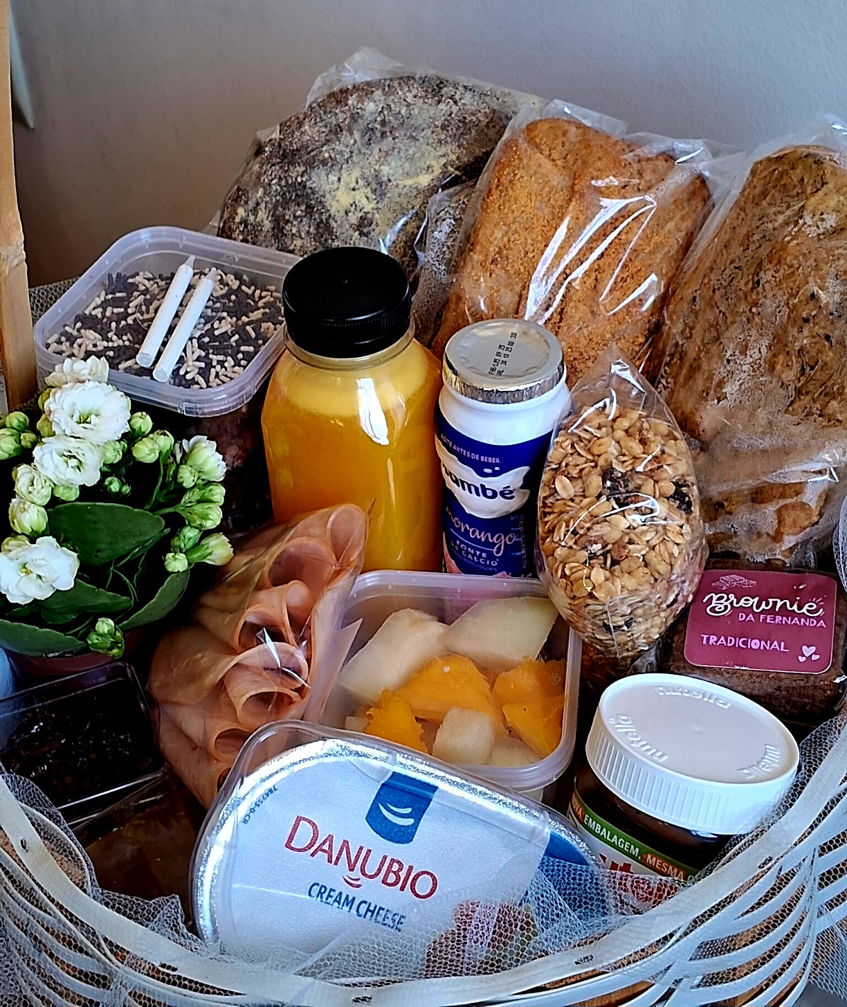 Cesta Presente de Café da manhã 