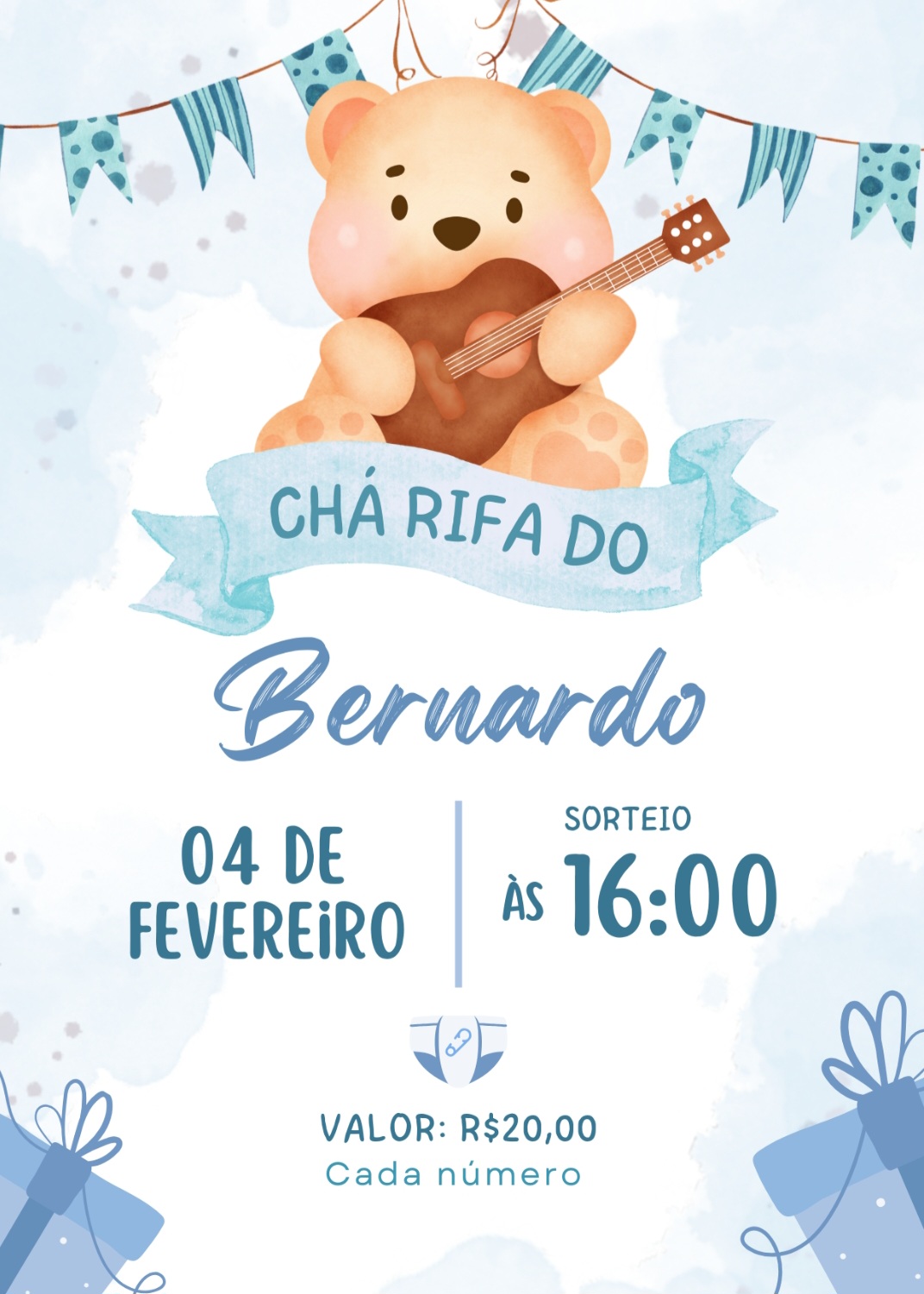 Chá Rifa do Bernardo 