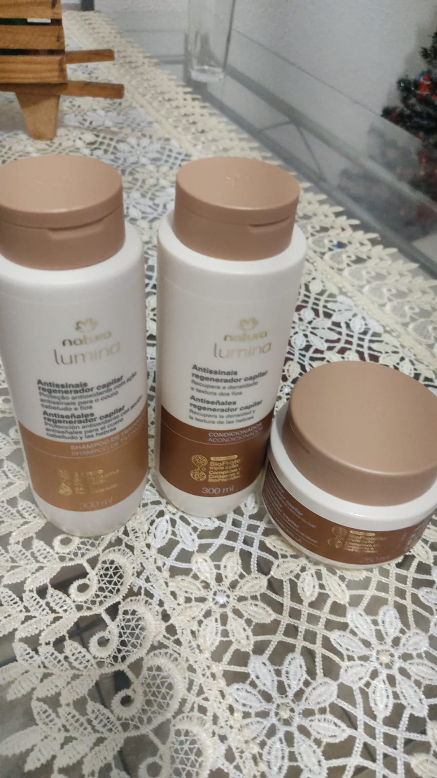 Kit Lumina para Cabelos 