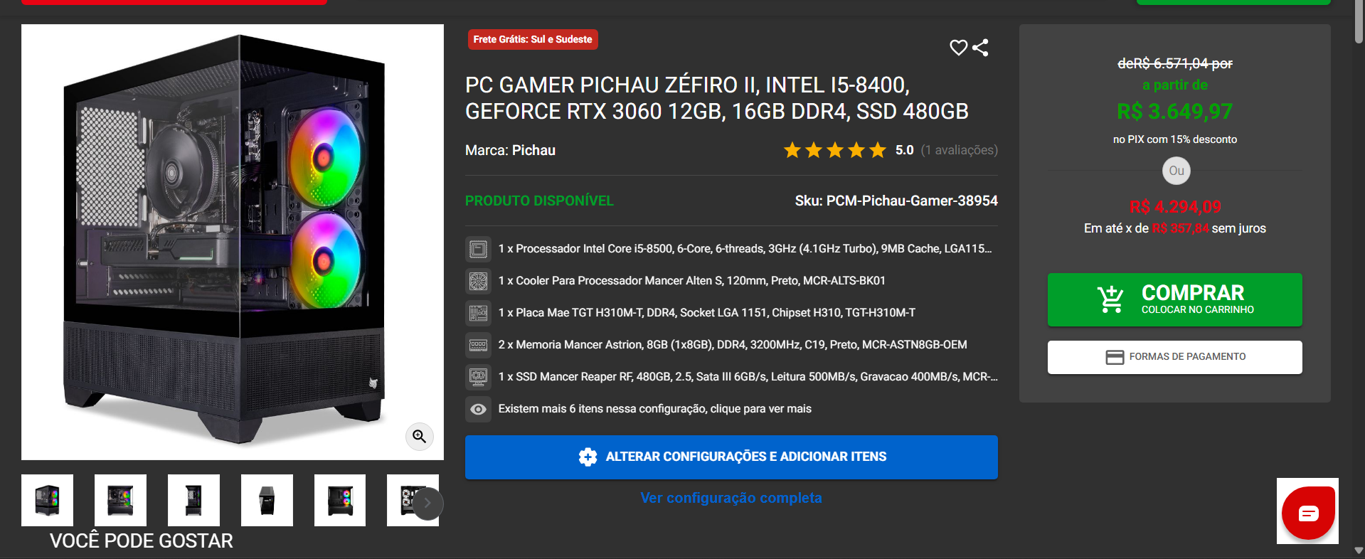 ME AJUDE A COMPRAR MEU PC