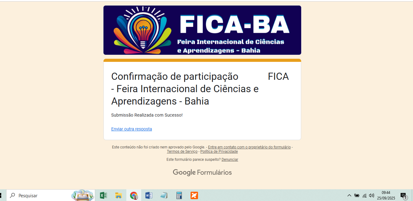 RIFA BENEFICENTE APOIE NOSSA VIAGEM CIENTÍFICA