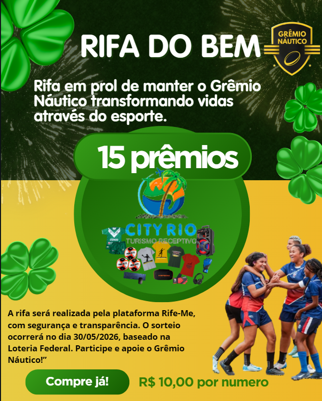 RIFA DO BEM  Grêmio Náutico Maricá
