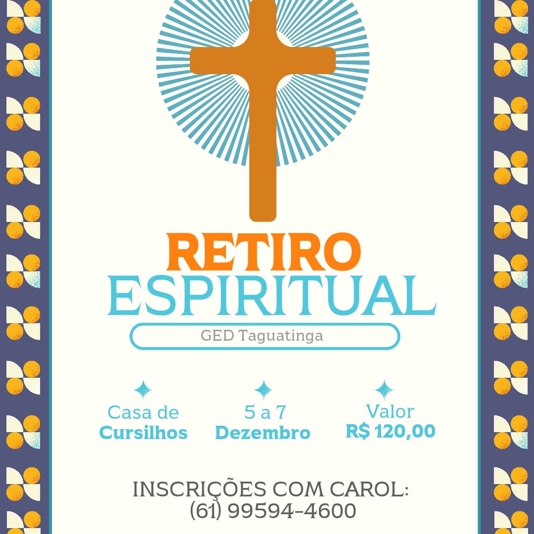 RIFA EM PROL DO RETIRO ESPIRITUAL 2025