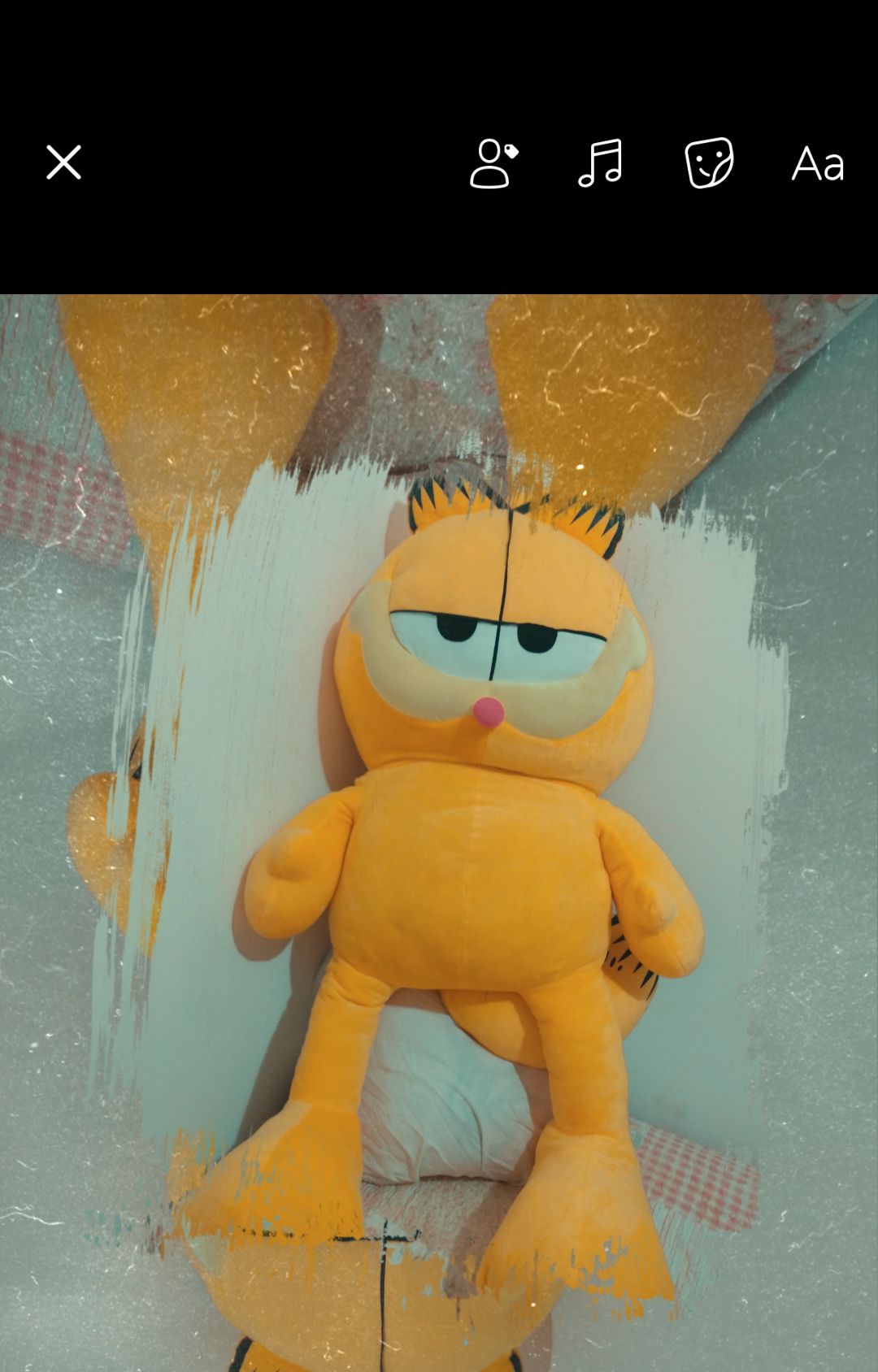 Rifa especial garfield gigante 