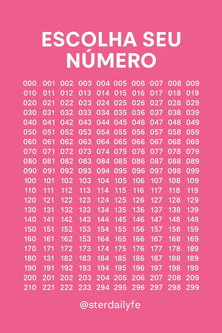 Rifa para a festa do meu filho 