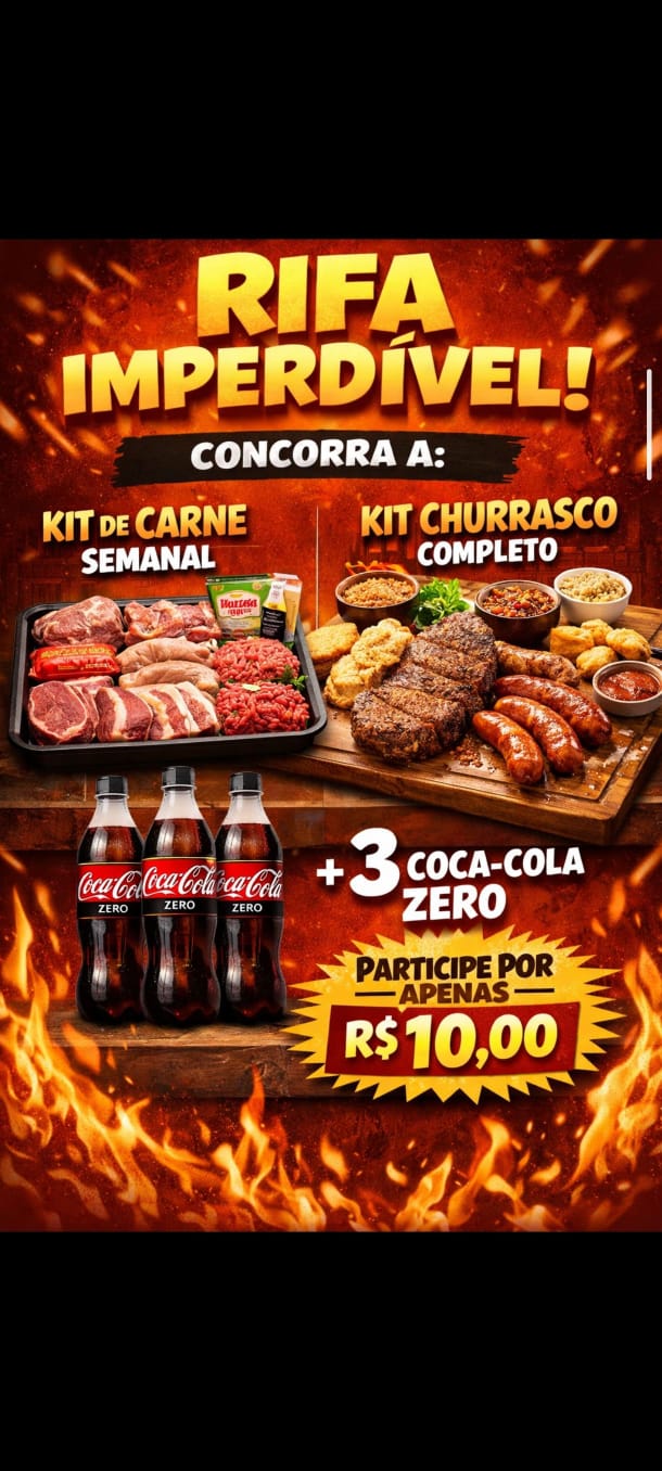 RIFA PARA COMPRAR DA PRÓTESE DO MEU AVÔ 