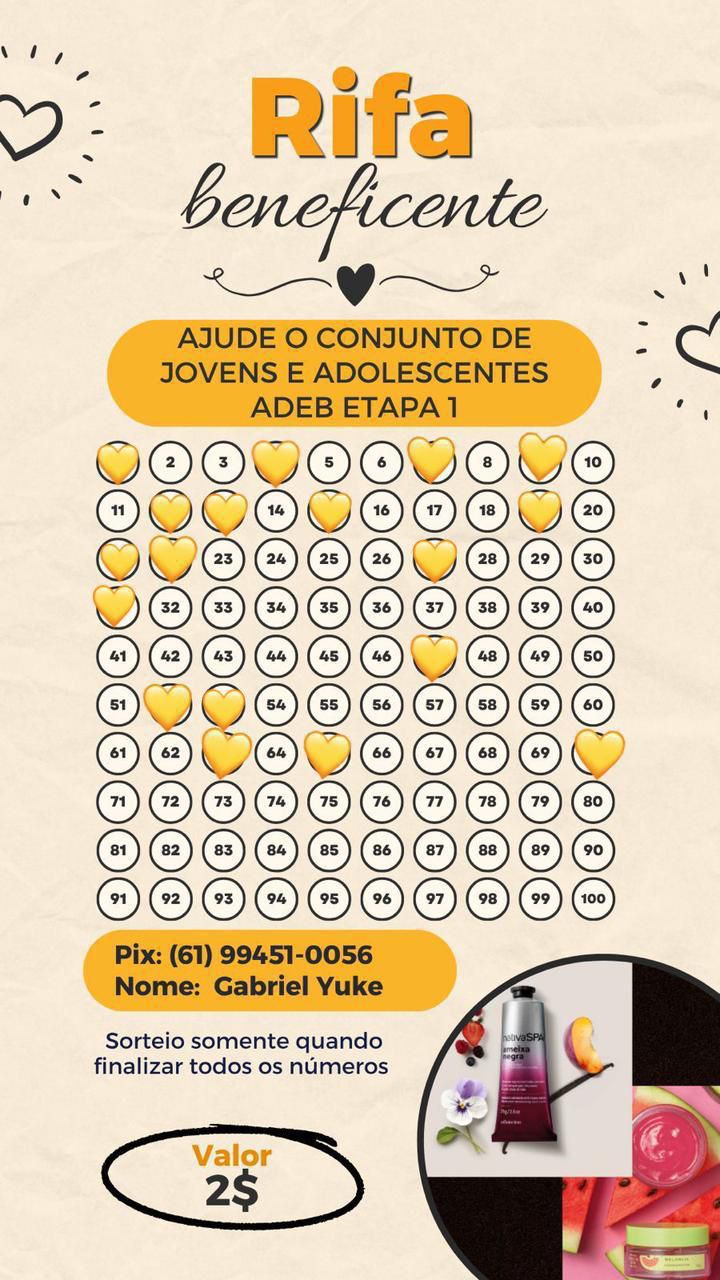 RIFA PENIEL E MARCADOS PELO SANGUE