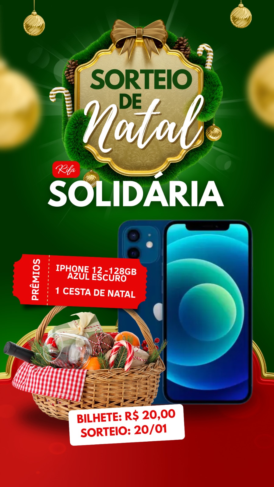 Rifa Solidária de Natal 