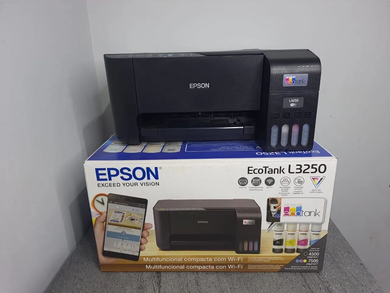 RIFA SOLIDÁRIA  IMPRESSORA EPSON L3250 Wi Fi NOVA NA CAIXA