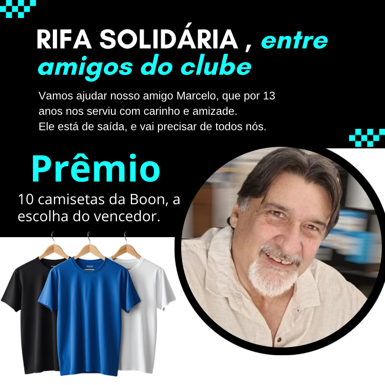 Rifa solidária para o marcelo 