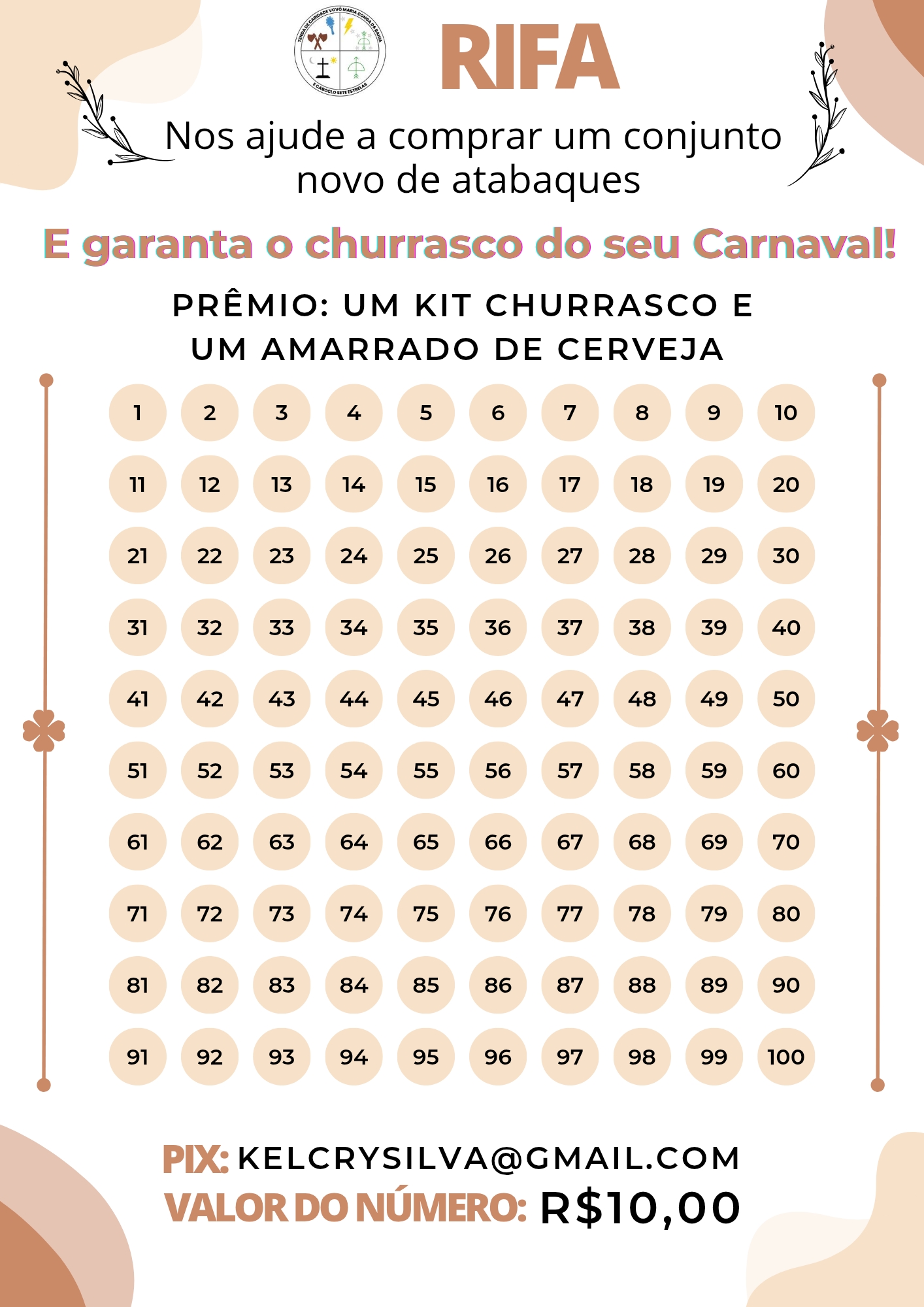 Tenda de Caridade Vovó Maria Conga da Bahia e Caboclo Sete Estrelas 