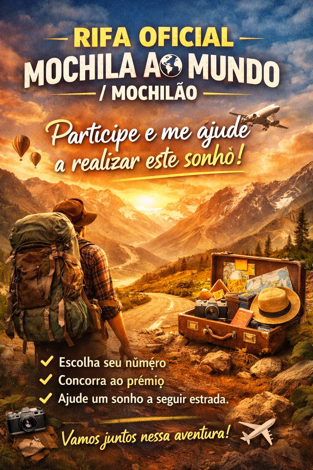 Um sonhador na estrada Zeus Lucan