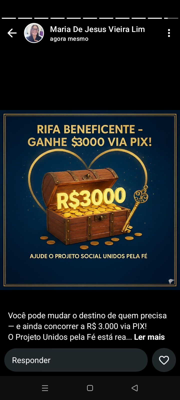 Você pode mudar o destino de quem precisa