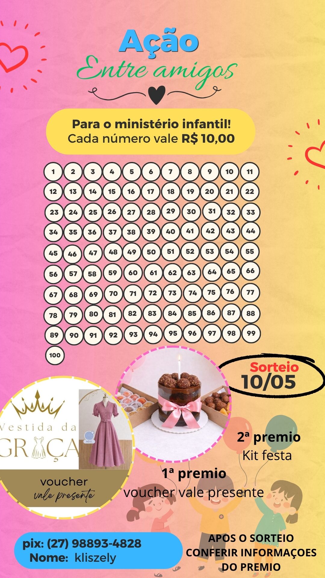 Ação entre amigos ministério infantil