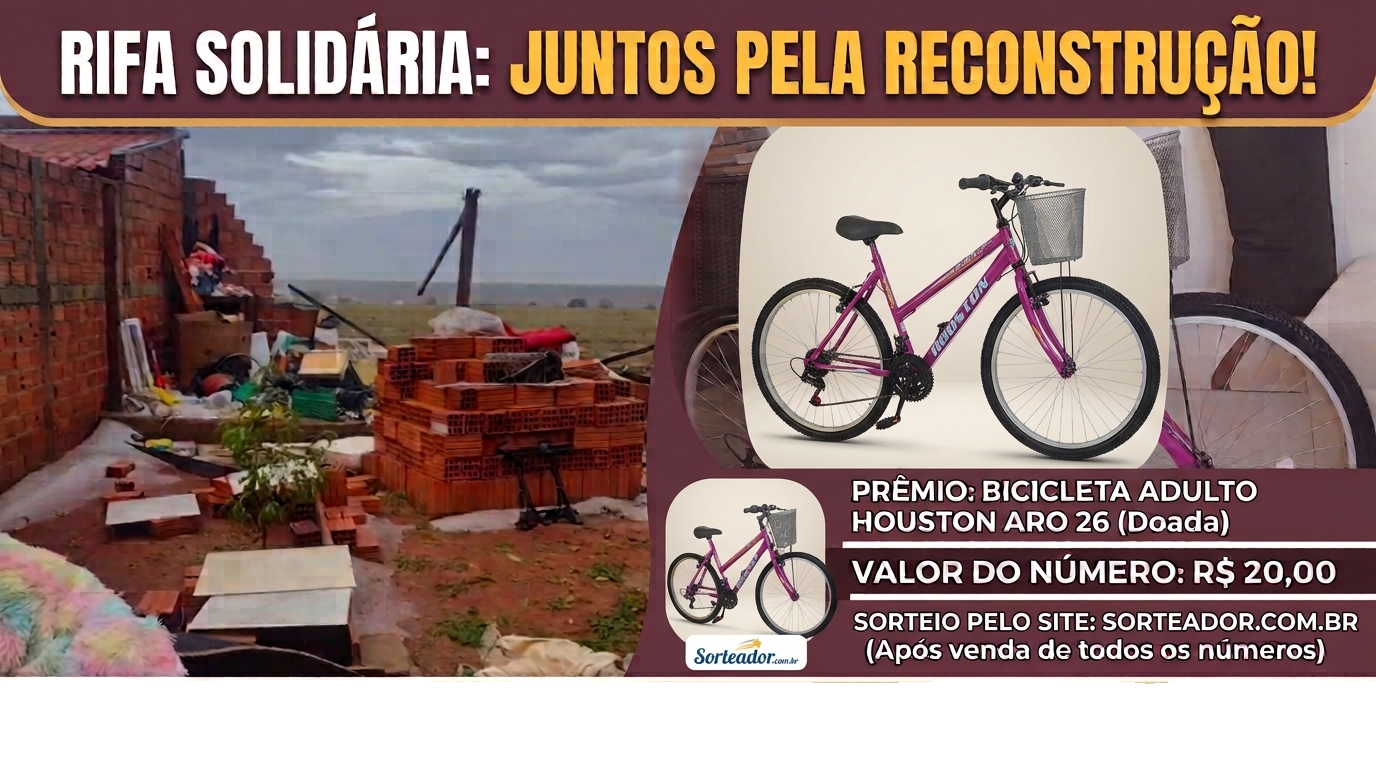 Ação solidária reconstrução da nossa casa