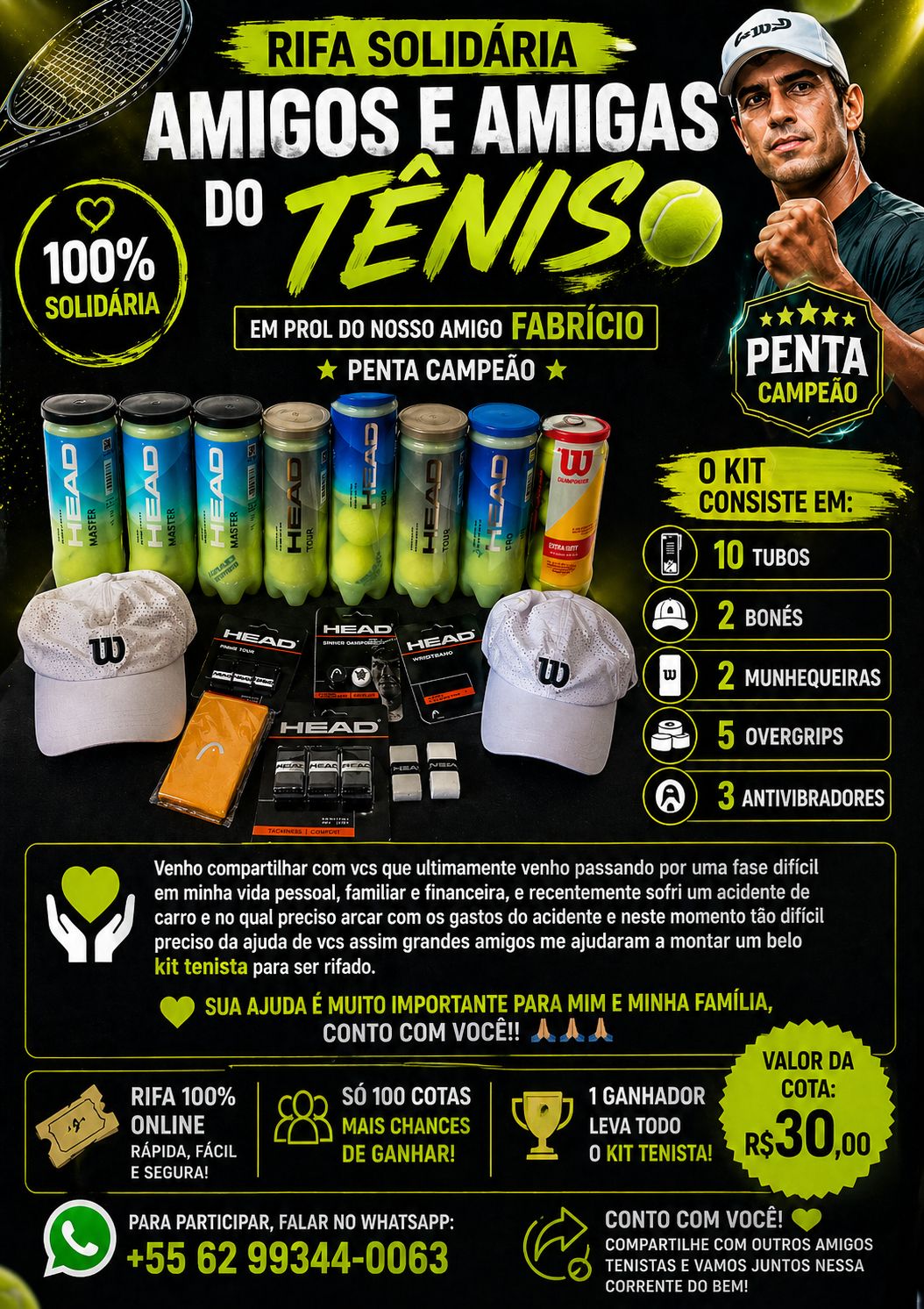 Amigos e amigas do tênis