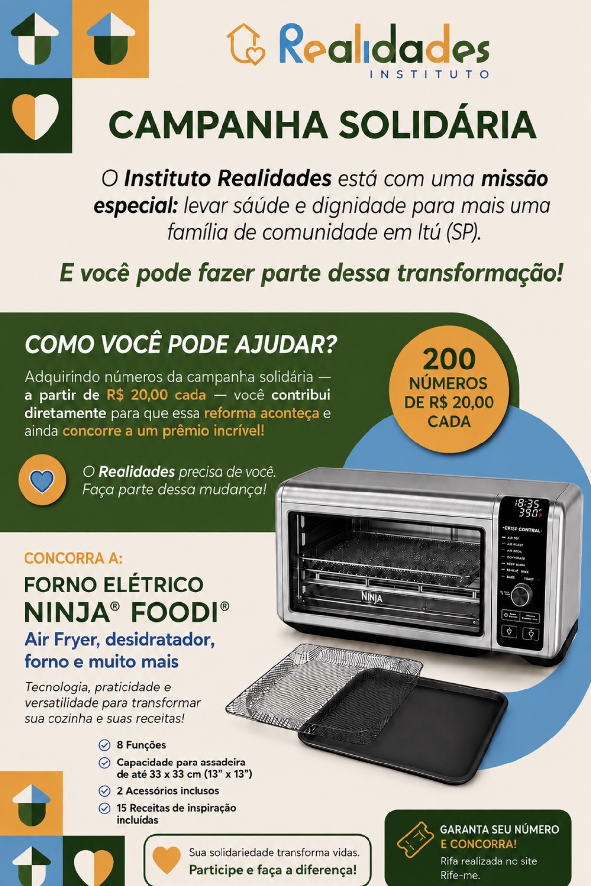 Campanha Solidária Instituto Realidades