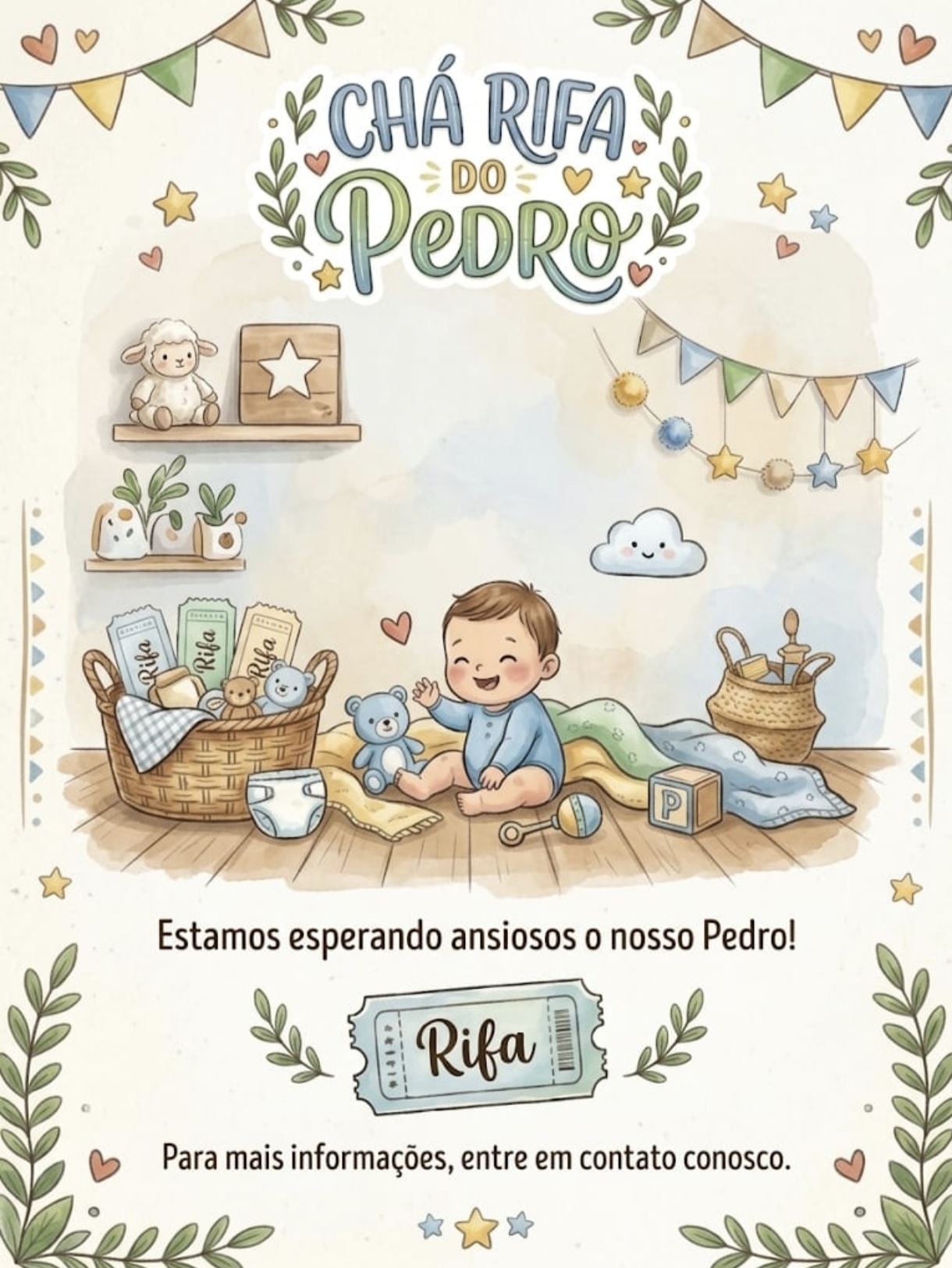 CHÁ RIFA DO PEDRO