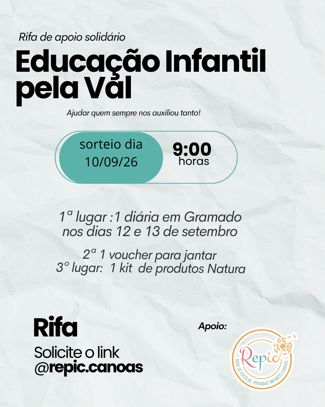 Educação Infantil de Canoas pela Val