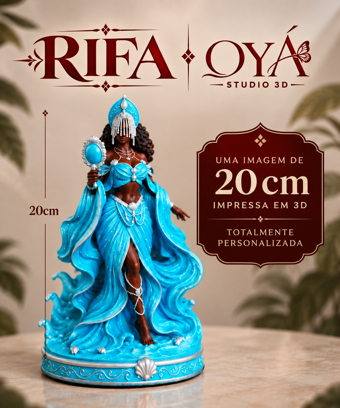 Imagem Personalizada Oyá Studio 3D