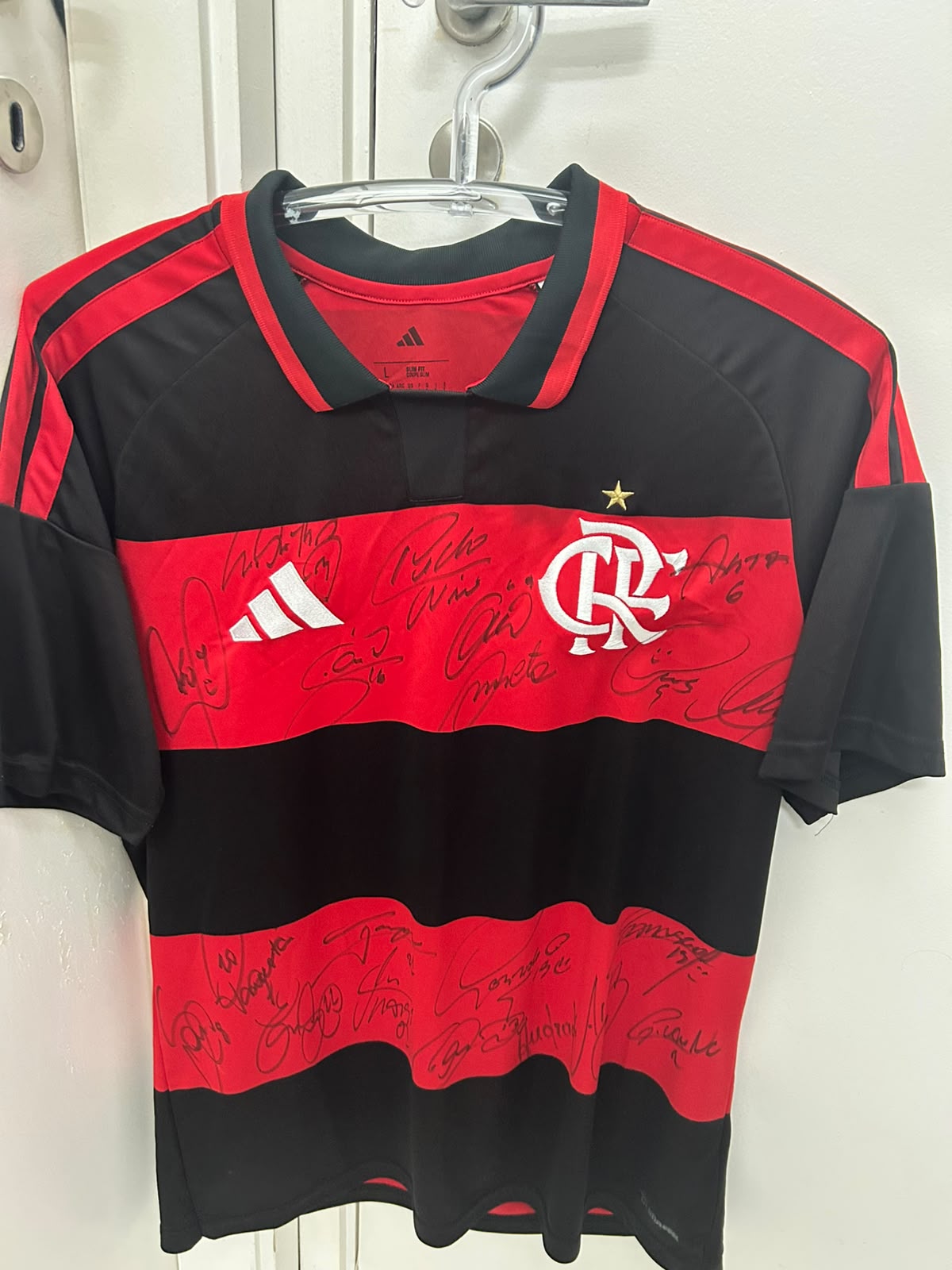 Juntos na Amazônia  Camisa Flamengo Autografada