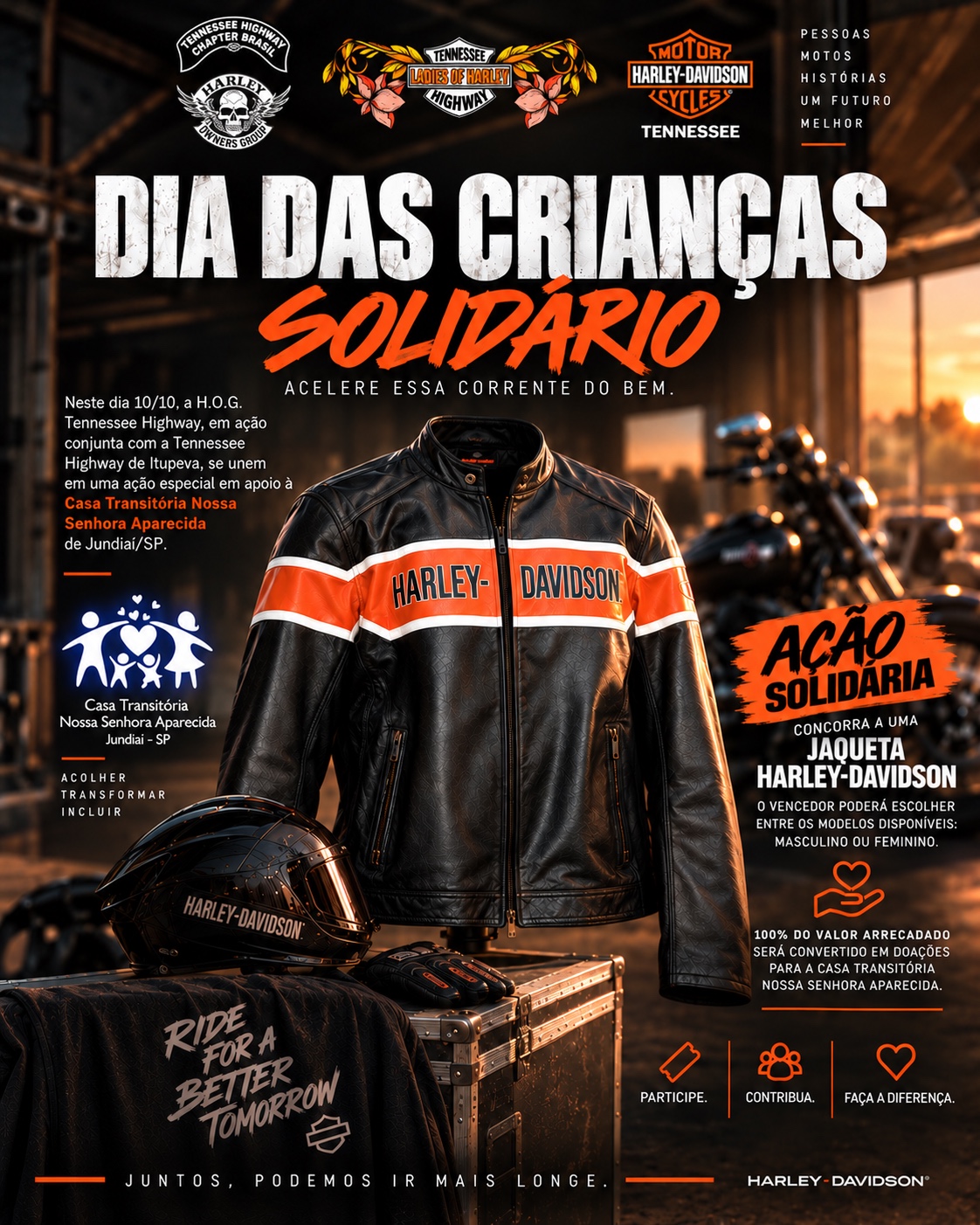 Missão solidária HOG Tennessee Highway