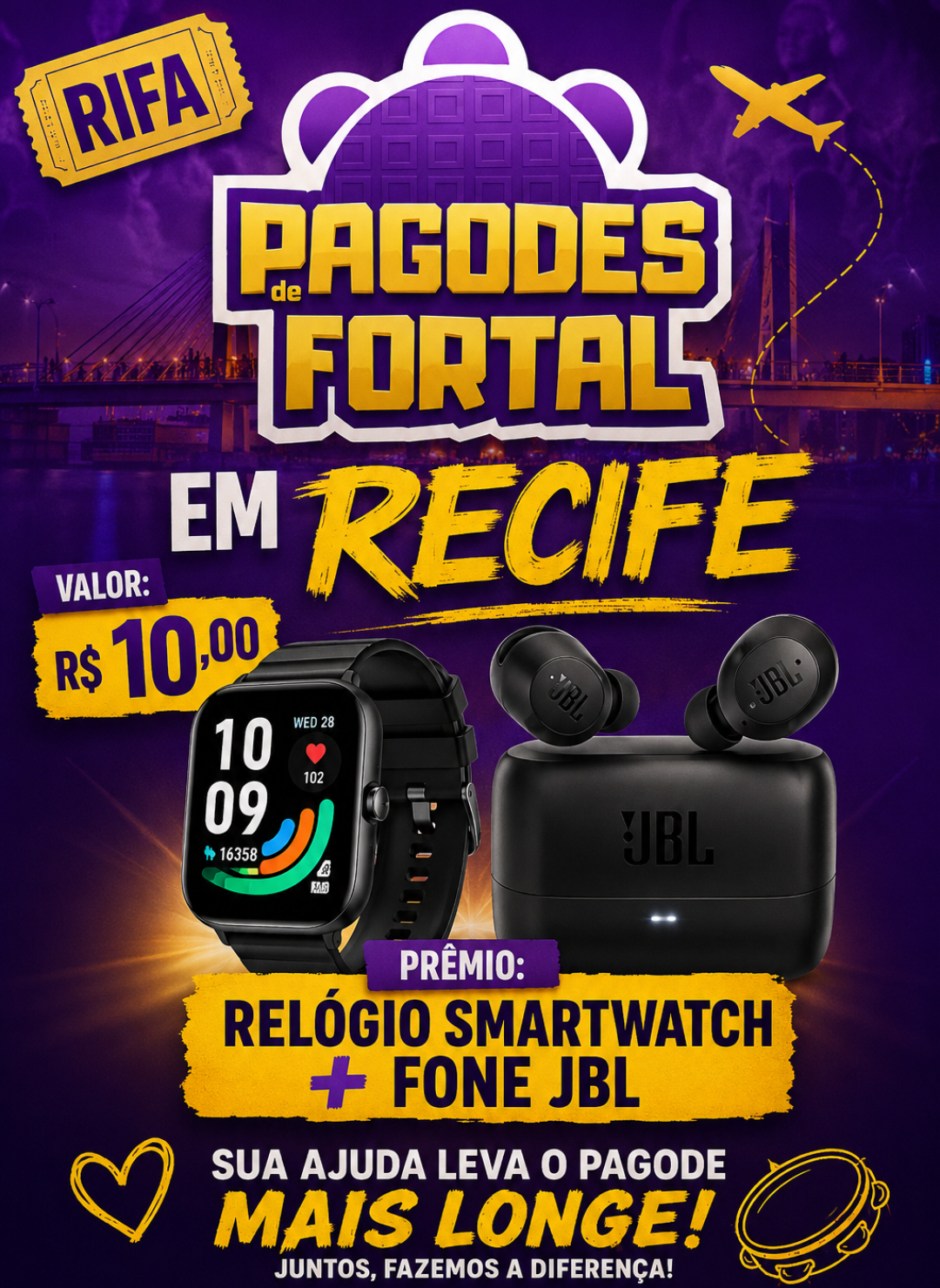 PAGODES DE FORTAL EM RECIFE