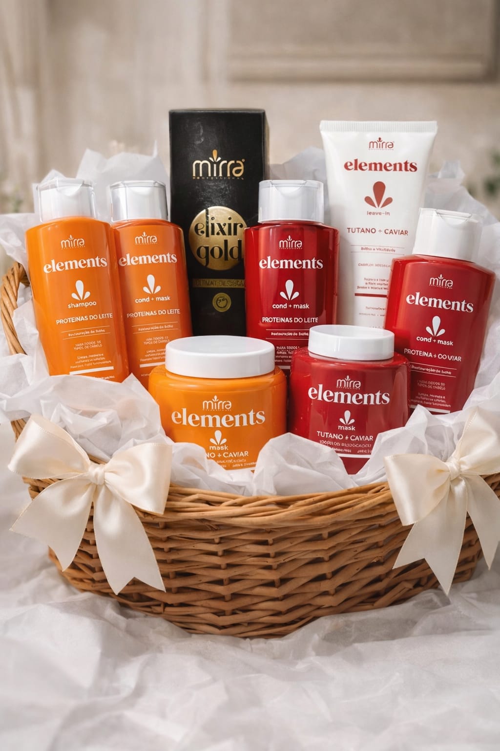 Rifa beneficente produtos mirra cosméticos