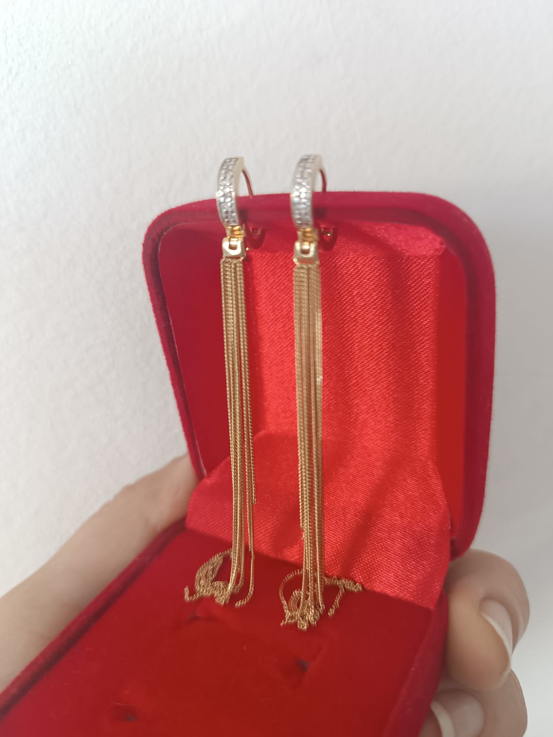 Rifa de brinco 18k