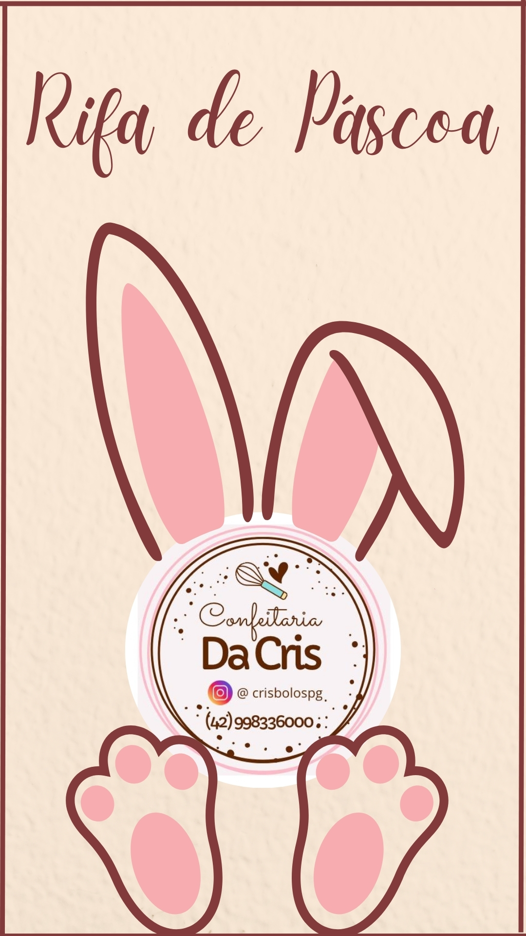 Rifa de páscoa 2026