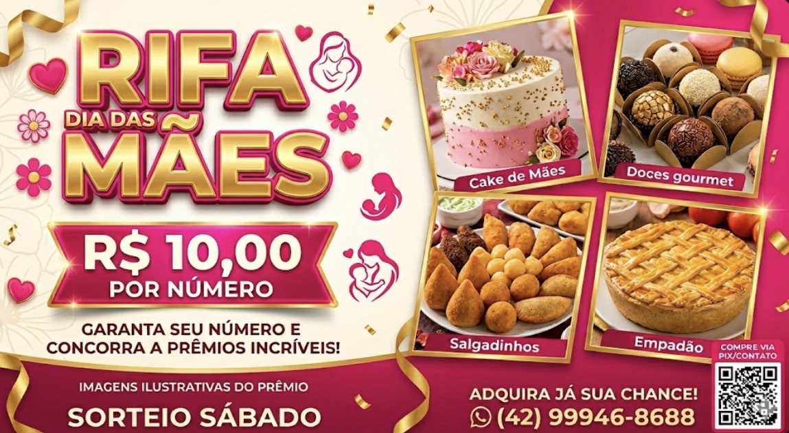 Rifa dia das mães