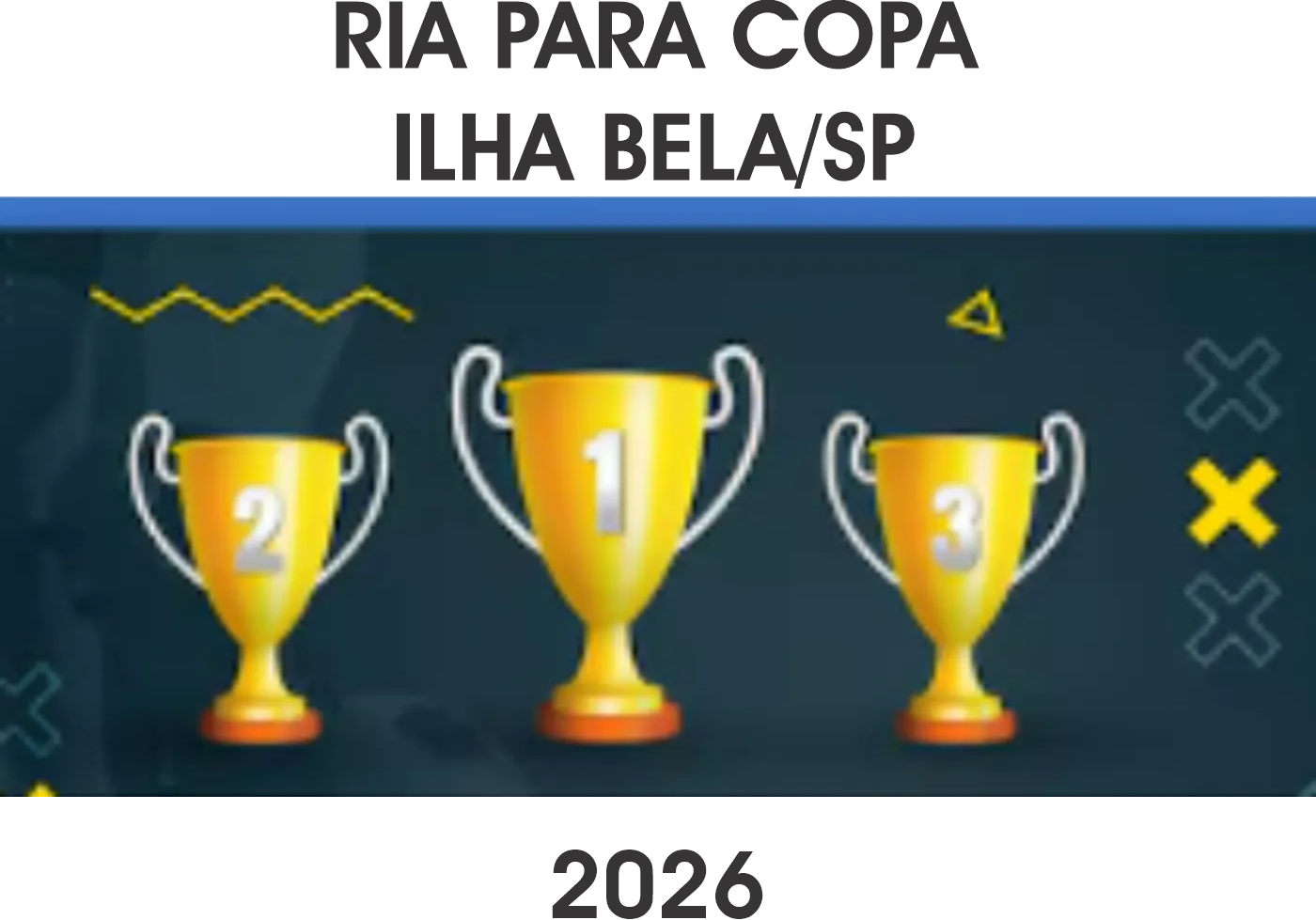 Rifa para a participação na copa  de futebol em ilha bela sp