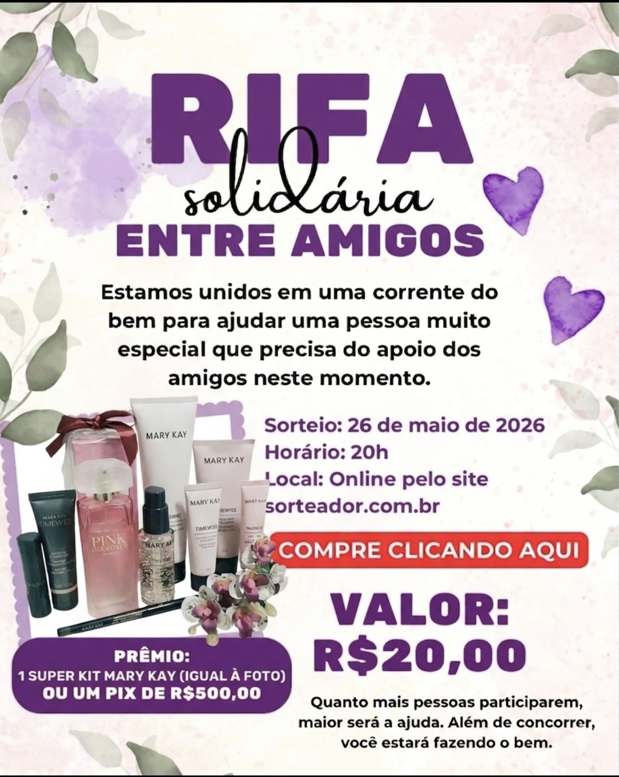 Rifa solidária