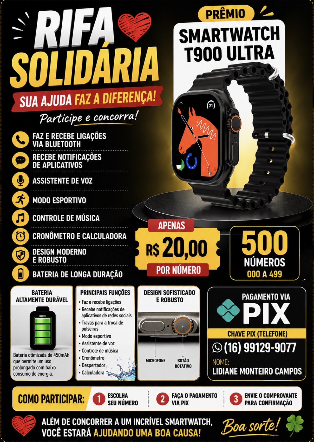 Rifa solidária