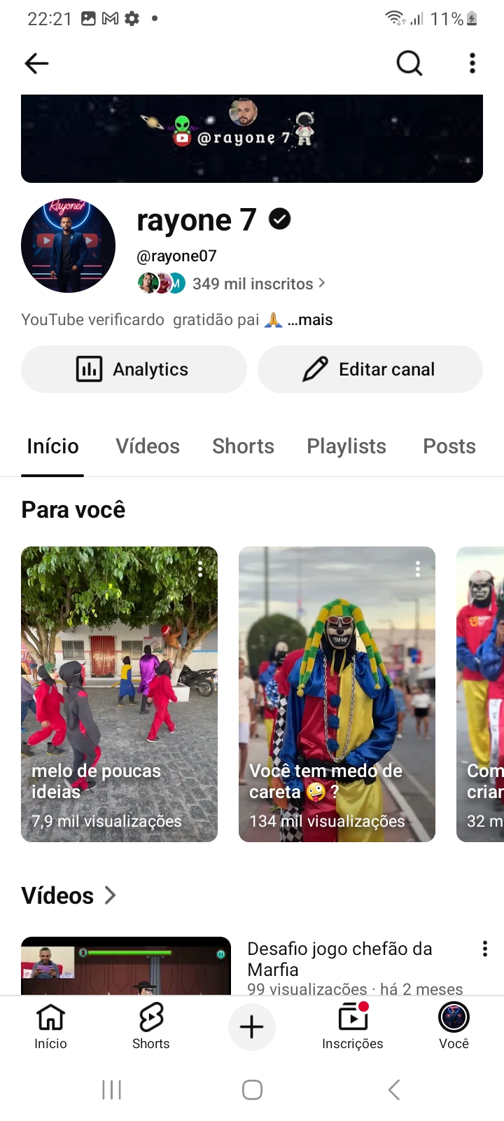 Rifa solidária pra me ajuda compra um celular pra eu grava meus vídeos na internet