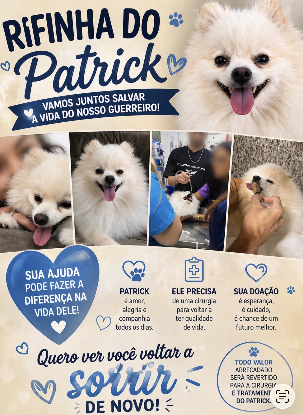 Rifinha para salvar o patrick