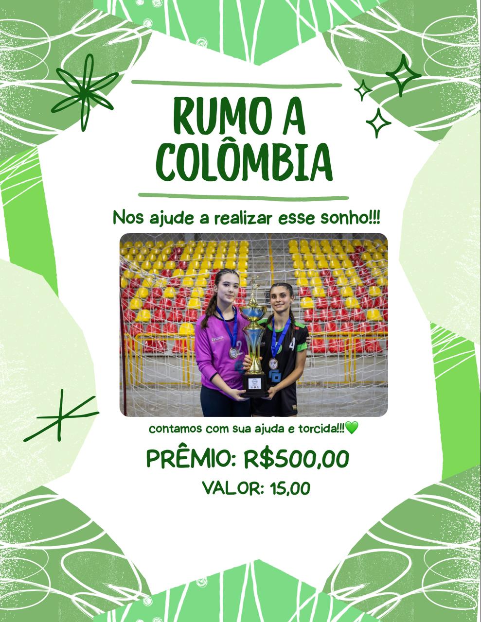 Rumo a Colômbia